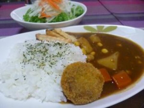 煮込まない・・豚のひき肉カレー